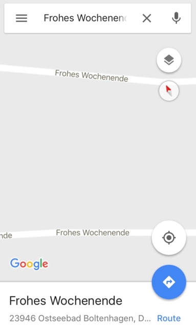 Ein Bild zum Beitrag Google Maps