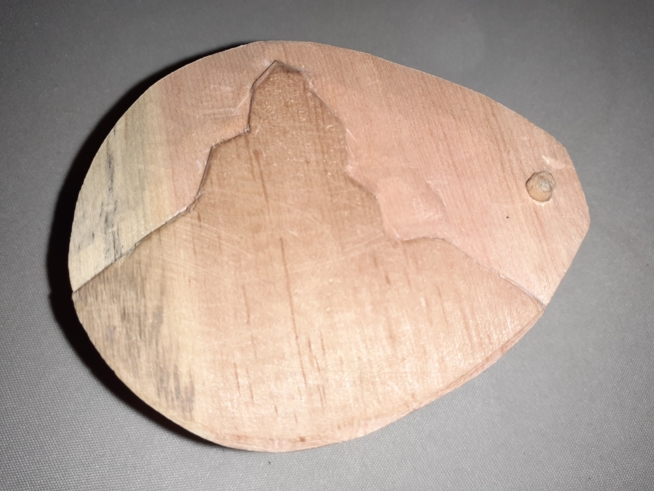 Ein Bild zum Beitrag Matterhorn aus Holz