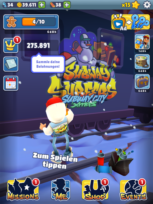 Ein Bild zum Beitrag Subway Surfers