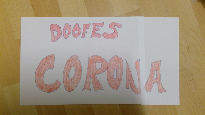 Ein Bild zum Beitrag Doofes Corona