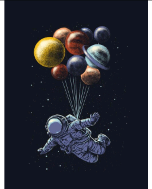 Ein Bild zum Beitrag Astronaute!🔆