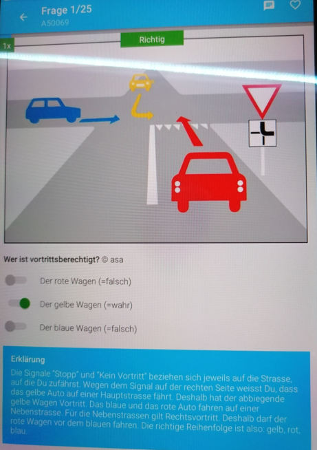 Ein Bild zum Beitrag Theorieprüfung A,A1,B 🚜🛵