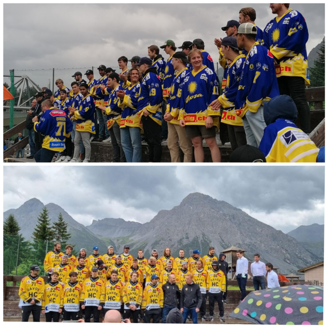 Ein Bild zum Beitrag EHC Arosa vs HC Davos 💙💛🐏