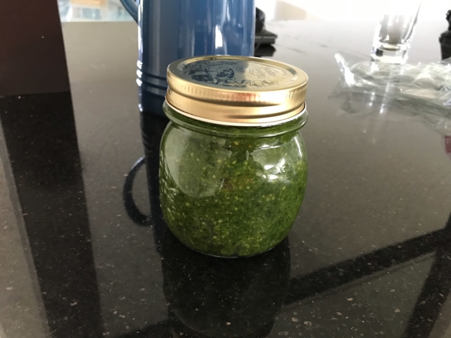 Ein Bild zum Beitrag Pesto