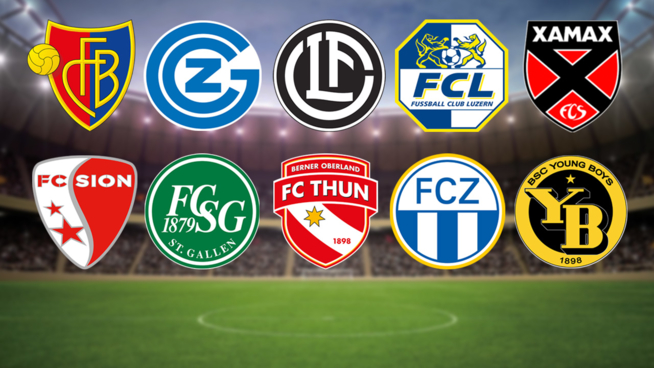 Ein Bild zum Beitrag Super League (Schweizer Fussballliga) ⚽️