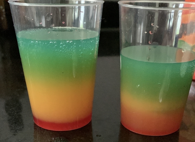 Ein Bild zum Beitrag Rainbow Drink Rezept🌈-🍹