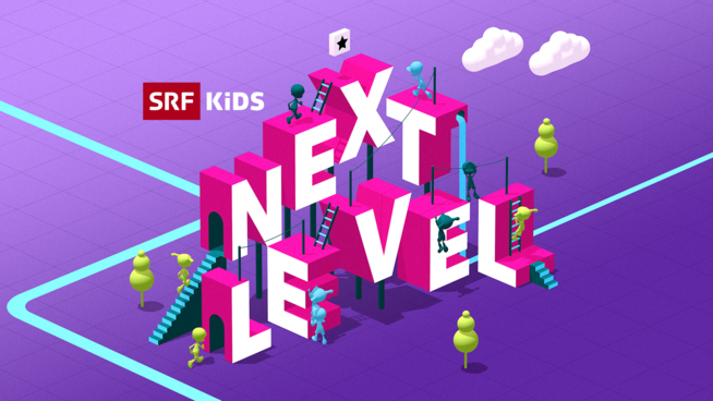 Ein Bild zum Beitrag «SRF Kids – Next Level»: Neue Gameshow für dich!